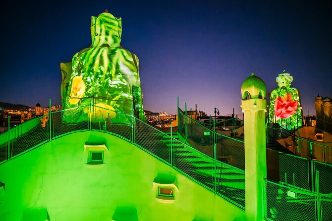 La Pedrera - Casa Mila Night Experience - Climbing toward the roof