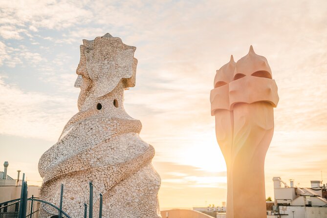 La Pedrera - Casa Mila Sunrise: Early Morning Access - The rooftop and its corkscrew chimneys