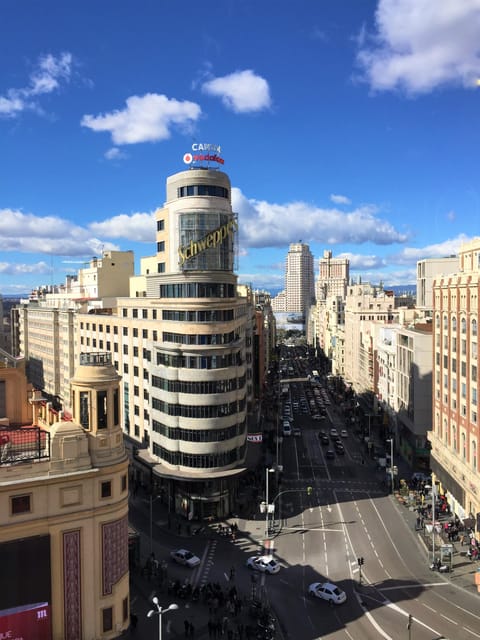 Madrid: Gran Vía Rooftops and Architecture Tour - Reading the Metropolis Building and the first stretch of Gran Vía