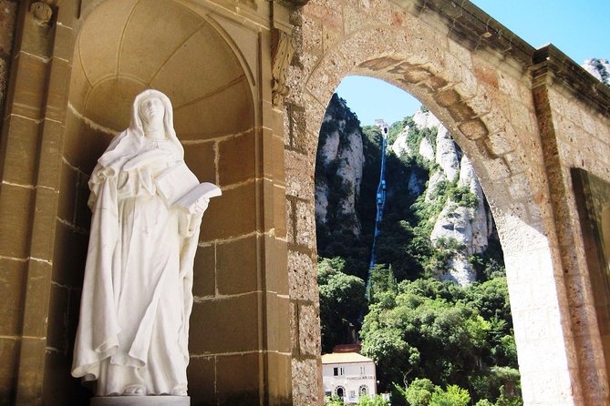 Montserrat Monastery and Sagrada Familia Tour with Liquor Tasting - Montserrat’s monastery, museum, and mountain views