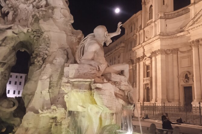 Moonlight Walking Tour in the Heart of the Imperial & Baroque Rome - What the guide adds to the price