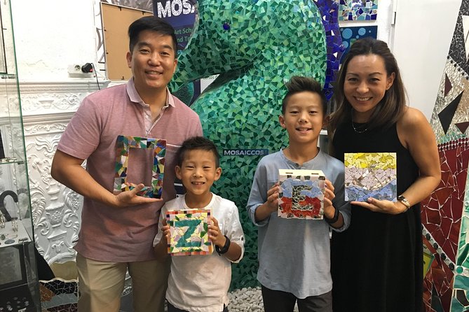 Offer: Be Gaudí mosaic class Barcelona for families (max 4 pax) - Key points to know before you book