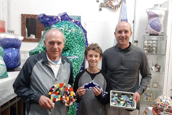 Offer: Be Gaudí mosaic class Barcelona for families (max 4 pax) - Is $231.65 good value for a family of four?