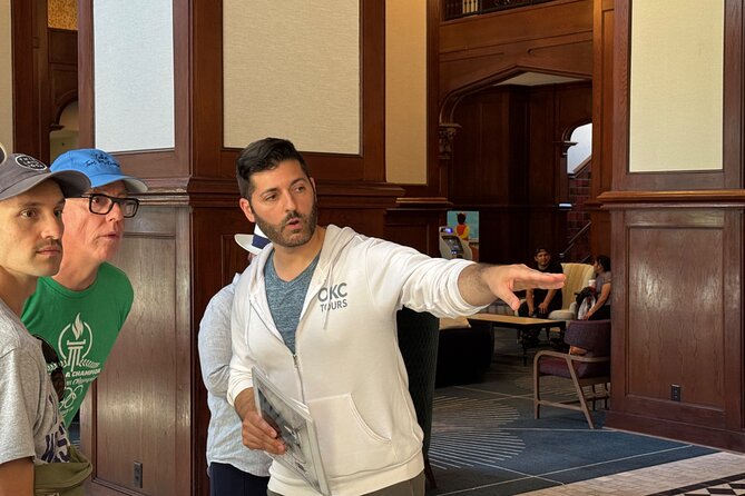 Oklahoma City History and Architecture Walk Downtown - The Skirvin Hotel, social drama, and ghost stories