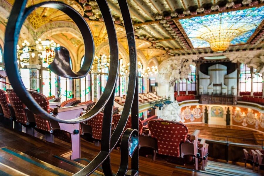 Palau de la Música & Sant Pau Modernist Site - What you see inside Palau de la Música