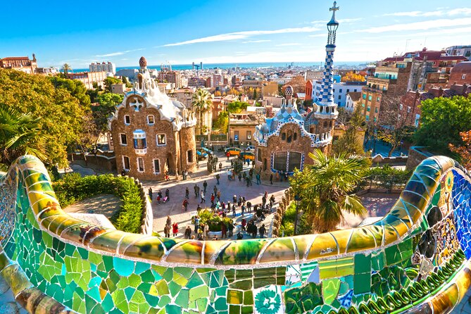 Park Guell Guided Group Tour with Optional Sagrada Familia - The viaducts and the park’s natural forms