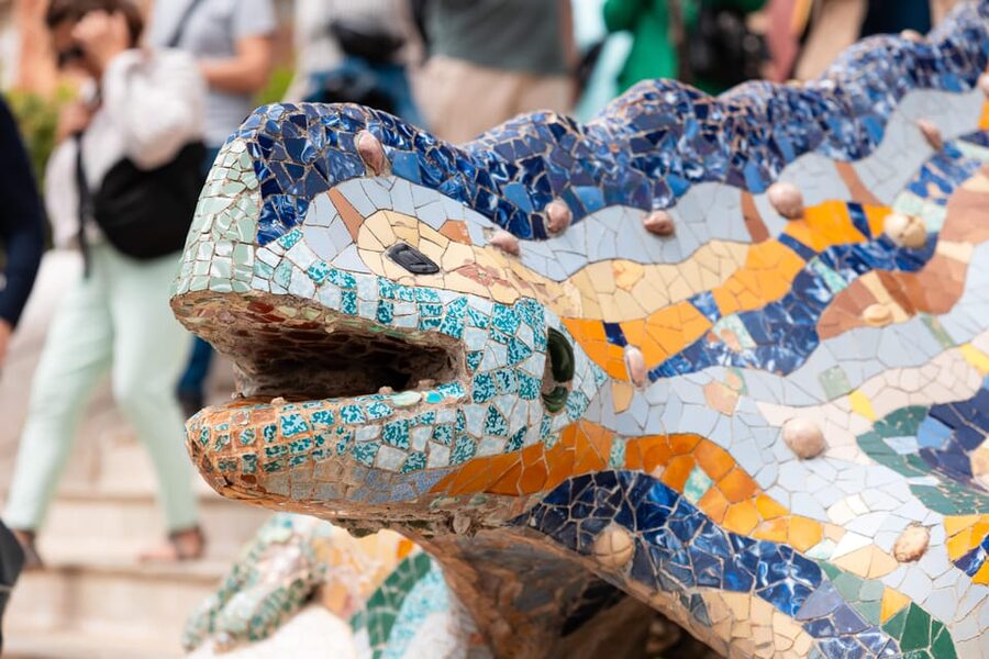 Park Güell & Sagrada Familia Tour - Park Güell: color, curves, and Barcelona views