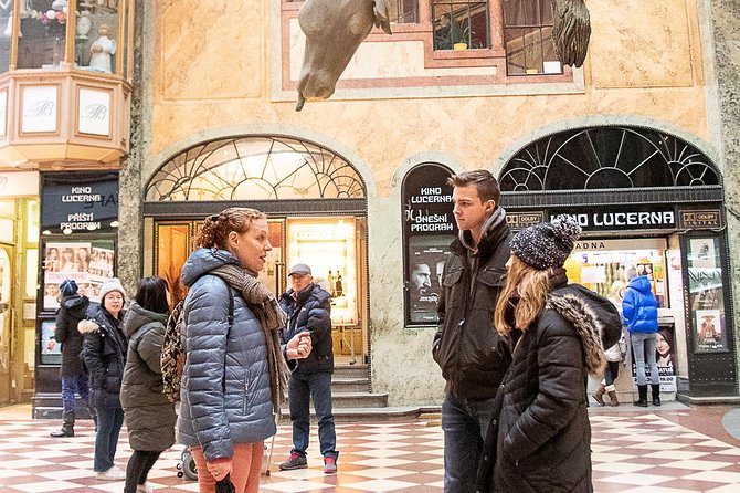 Prague Art Nouveau and Cubism Walking Tour - Grand Hotel Europa and the glamour of travel