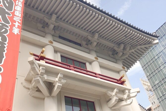 Private Ginza Architecture Walking Tour - Kabukiza Theater brings culture into the route