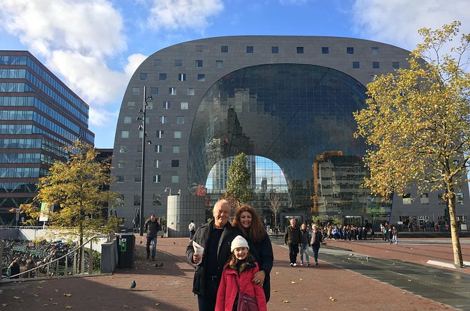 Private Rotterdam Walking Tour - guided by Architects - Walking beside the Maas at Boompjeskade