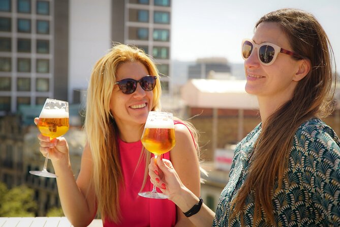 Private Ultimate Gaudi Legacy ebike Tour with Park Güell - A rooftop drink at Alaire Rooftop Bar