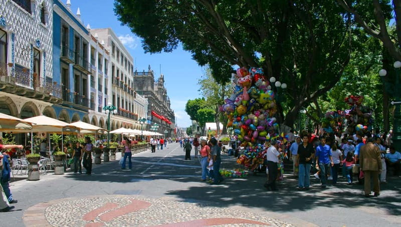 Puebla Architecture Walking Tour - Entering the Cathedral after 300 years of work