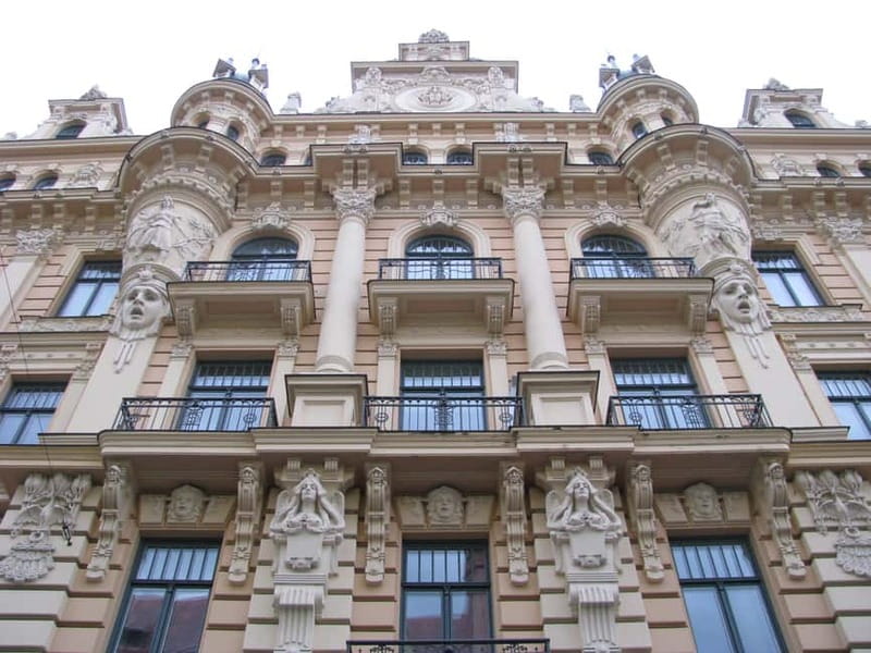 Riga: 2-Hour History of Art Nouveau Walking Tour - Mikhail Eisenstein and the most dramatic facades