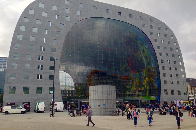Rotterdam Must Do Tour: Highlights, History, WW2 and Architecture - Inside the Markthal, Rotterdam’s showpiece