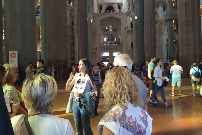Sagrada Familia English Guided Tour & Optional Tower Access - Inside the basilica, where the tour earns its price
