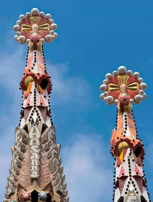 Sagrada Familia Exterior: The Secrets of the Facades - The Glory Façade and the larger plan