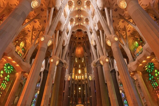 Sagrada Familia : Guided tour inside Skip the line! - Inside the central nave, where the building becomes a forest