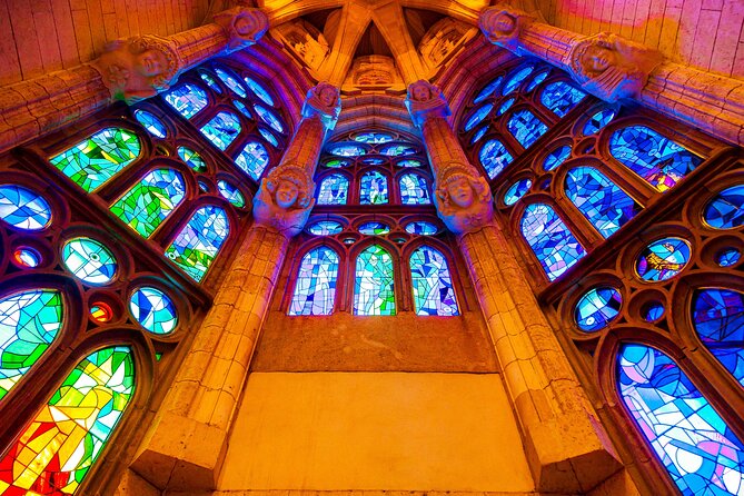 Sagrada Familia VIP Tour Skip the Line with Small Group - Inside the basilica: color, height, and natural forms