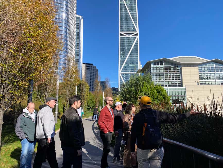 San Francisco: Downtown Architecture & Public Art Tour - Salesforce Transit Center Park, a roof above the city