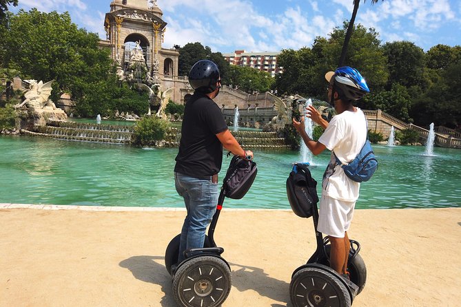 Segway Tour to Sagrada Familia views - Ciutadella Park and its grand fountain