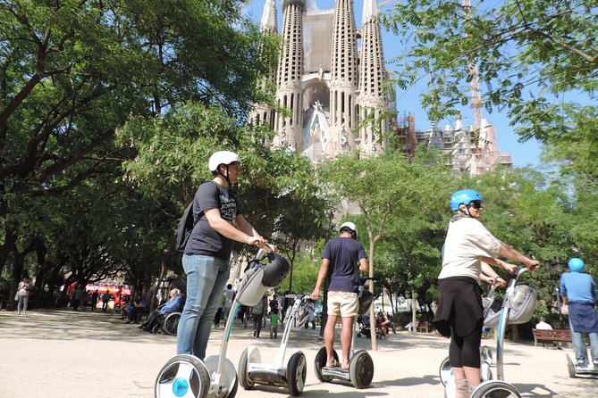 Segway Tour to Sagrada Familia views - Monumental and Plaça de Tetuan