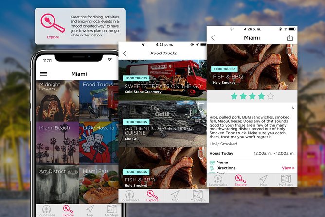 Self-Guided Audio Tour - Miami Art Deco - The Soundwalkrs app is the main risk