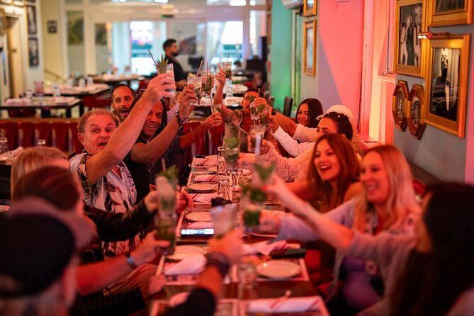 South Beach Food & Fun Art Deco Miami Food Tour - Ending with chocolate ravioli on Española Way