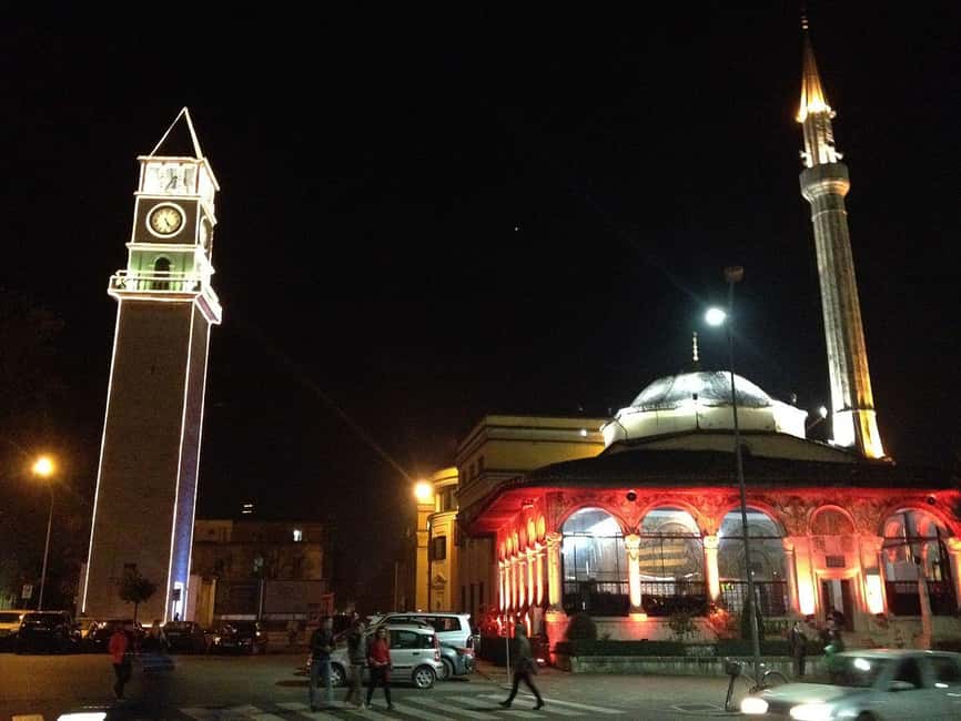 Tirana Evening & Night Walking Tour History and Architecture - Skanderbeg Square sets the story