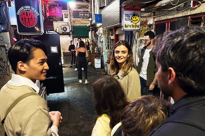 Tokyo: Shibuya Highlights Walking Tour & Secret View Spot - A change of pace at Nonbei Yokocho