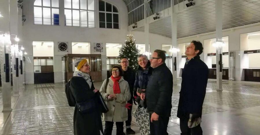 Vienna Art Nouveau Walking Tour - Stadtpark station, the best-preserved survivor